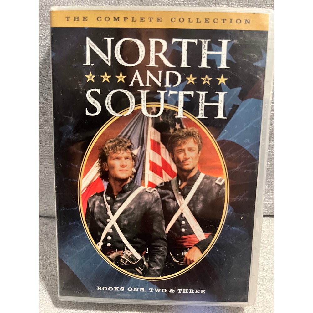 North and South The Complete Collection DVD 8-Disc Set Patrick Swayze Civil War